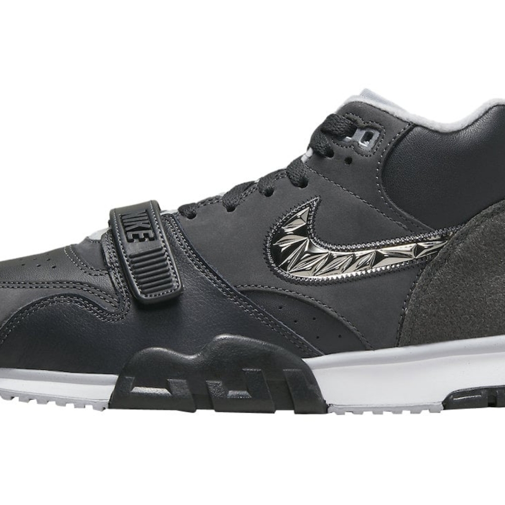 Nike Air Trainer 1 NFL SB LVIII Mens Black Lifestyle Sneakers Mens Shoes 10.5